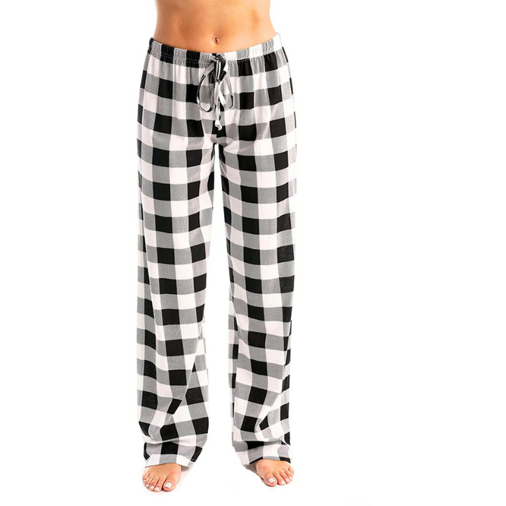 Luvik | Naisten housut Joulumallinen pyjamahousut naisille Mukava
