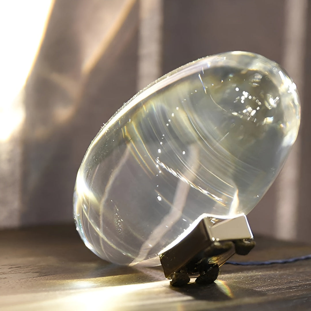 Rektangulær Bordlampe – Moderne Design | Varm Ambient Lys for Stue & Soverom | Luvikno