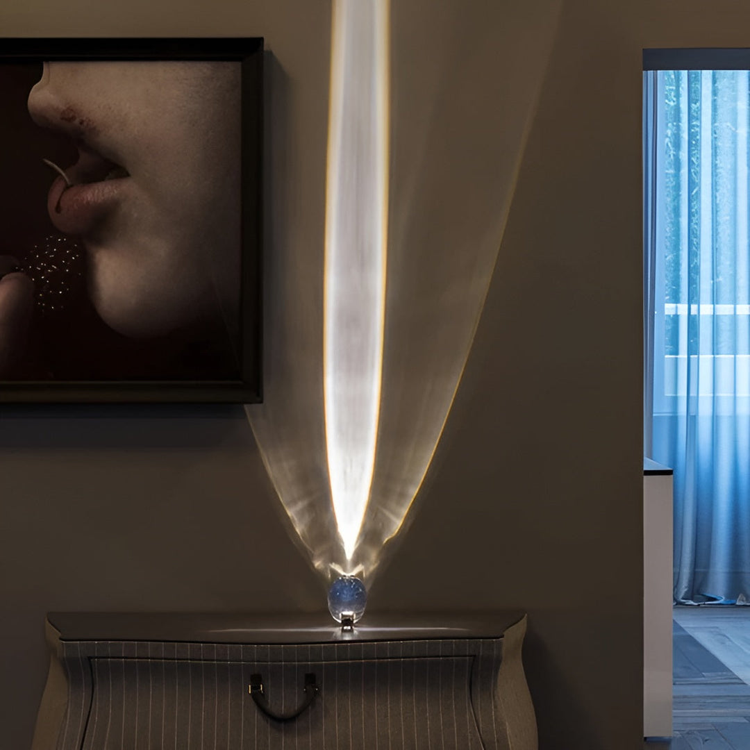 Rektangulær Bordlampe – Moderne Design | Varm Ambient Lys for Stue & Soverom | Luvikno