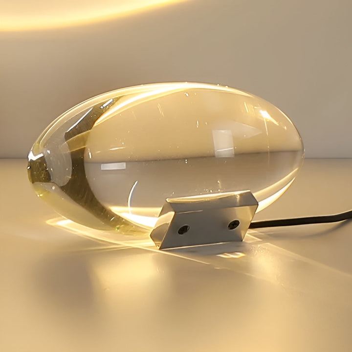 Rektangulær Bordlampe – Moderne Design | Varm Ambient Lys for Stue & Soverom | Luvikno