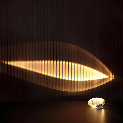 Rektangulær Bordlampe – Moderne Design | Varm Ambient Lys for Stue & Soverom | Luvikno