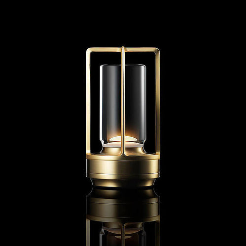 Luvikno | Auralight Trådløs Bordlampe Kranseglass Berøringskontroll