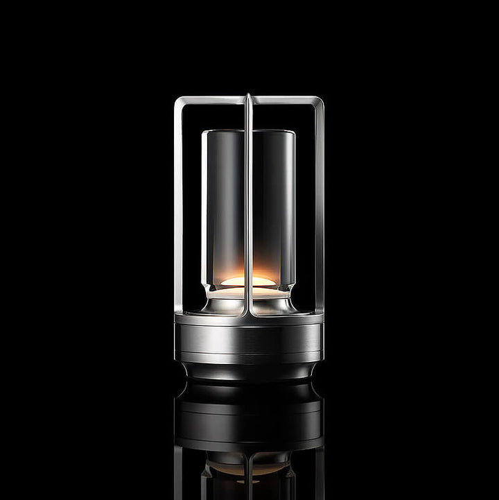 Luvikno | Auralight Trådløs Bordlampe Kranseglass Berøringskontroll