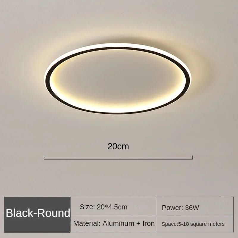 Luvikno | Skandinavisk LED taklampe med varmt, bländfritt lys