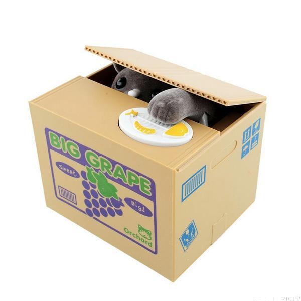 Automatisk Kitty Myntbank | Luvikno