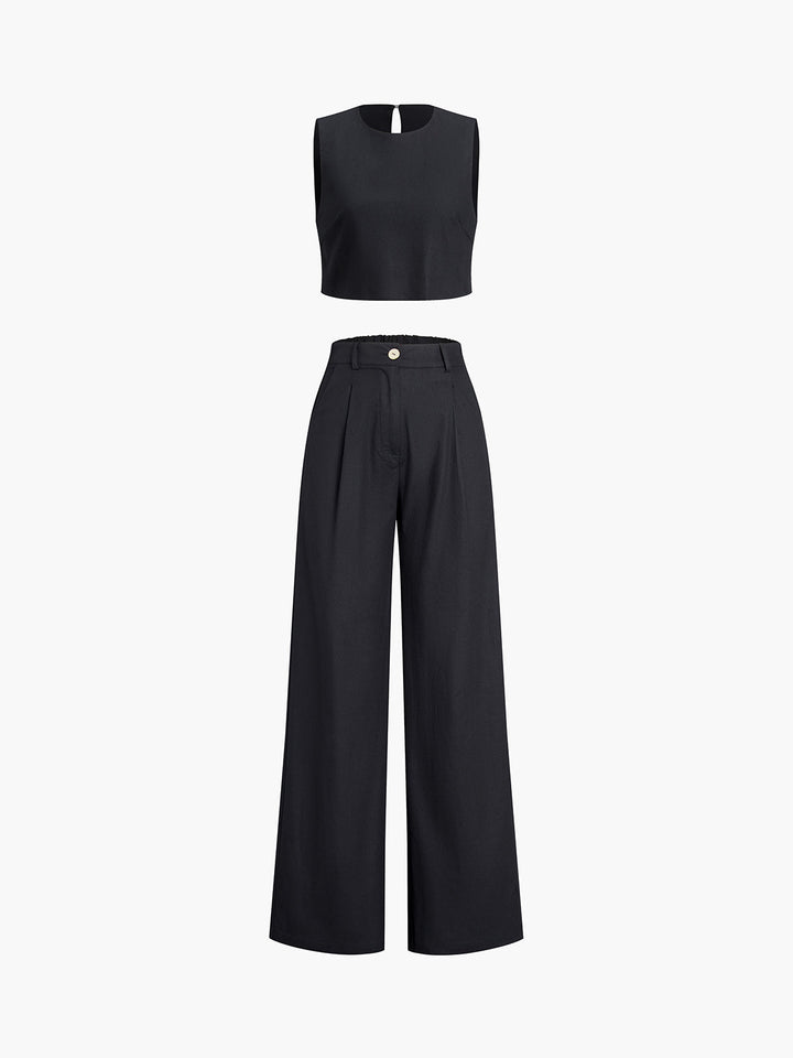 Luvik | Boho Kaksi Osaa Housut Sarja Naisille