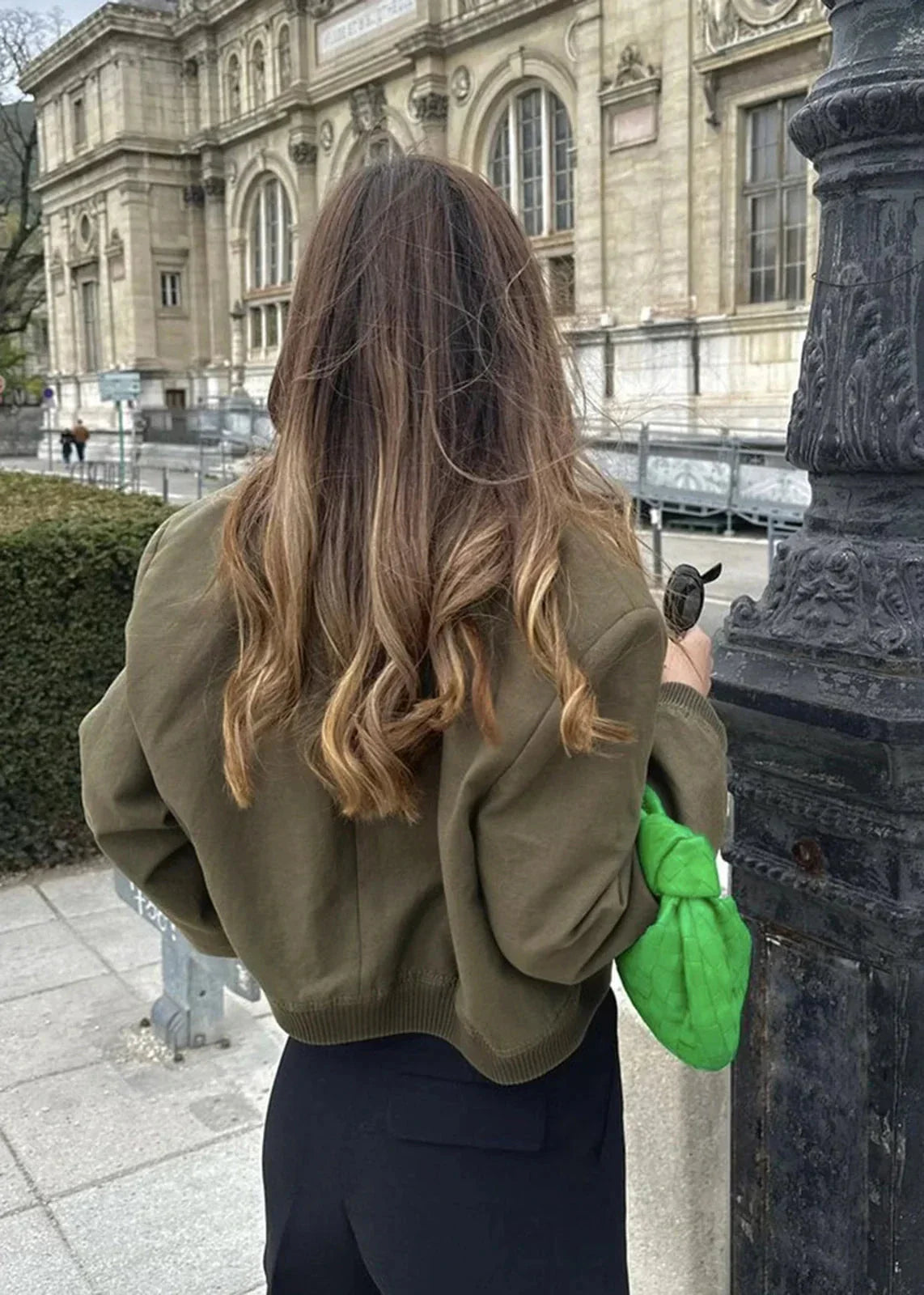 Luvik | Utility Baseballjacke - Oliivinvihreä