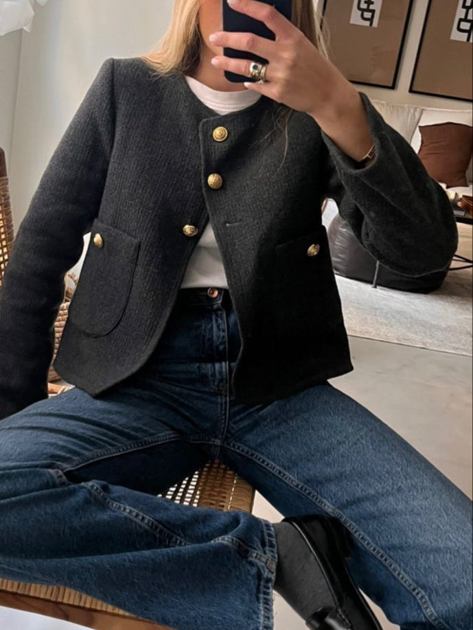 Luvik | Money Aesthetics Tweed-jakke