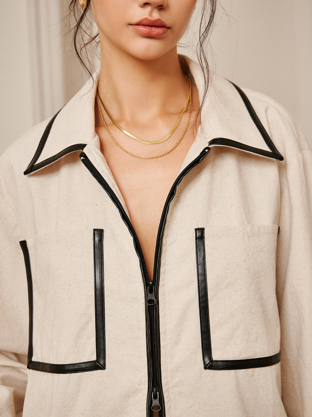 Luvik | Pellava Kaksisuuntainen Vetoketjukanava