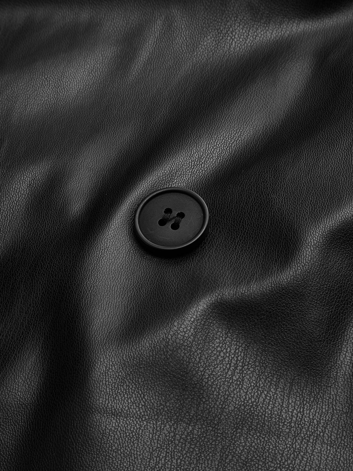 Luvik | Keinonahka Pitkä Takki