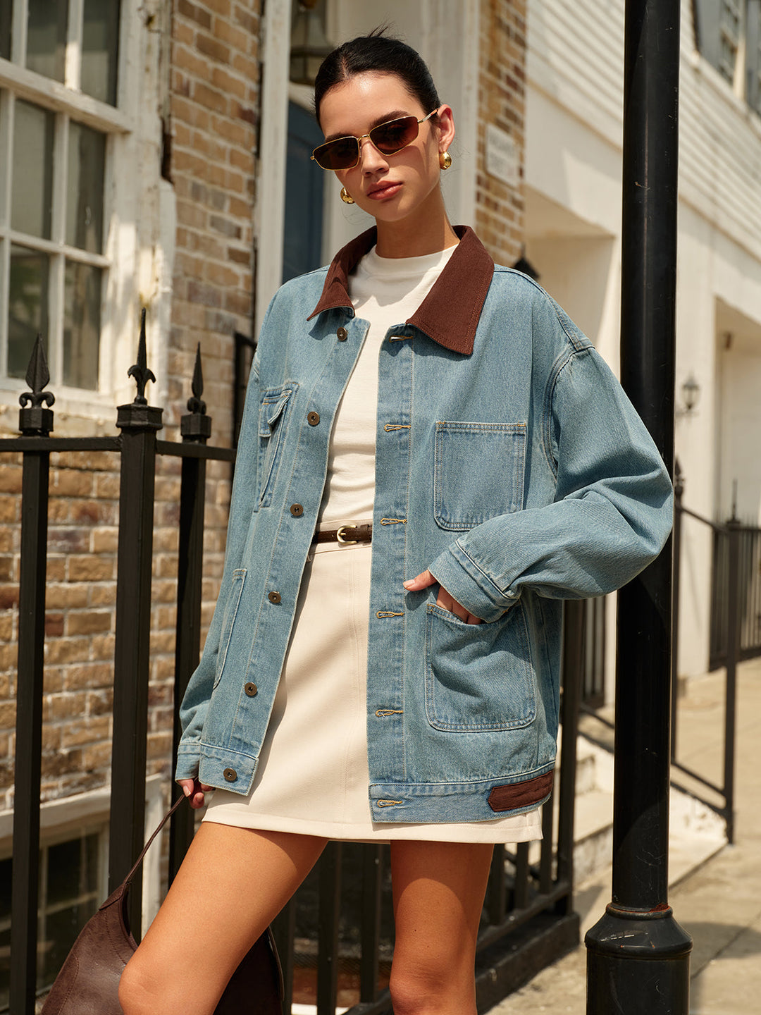 Luvik | Kragenes Allsidige Denim-jakke