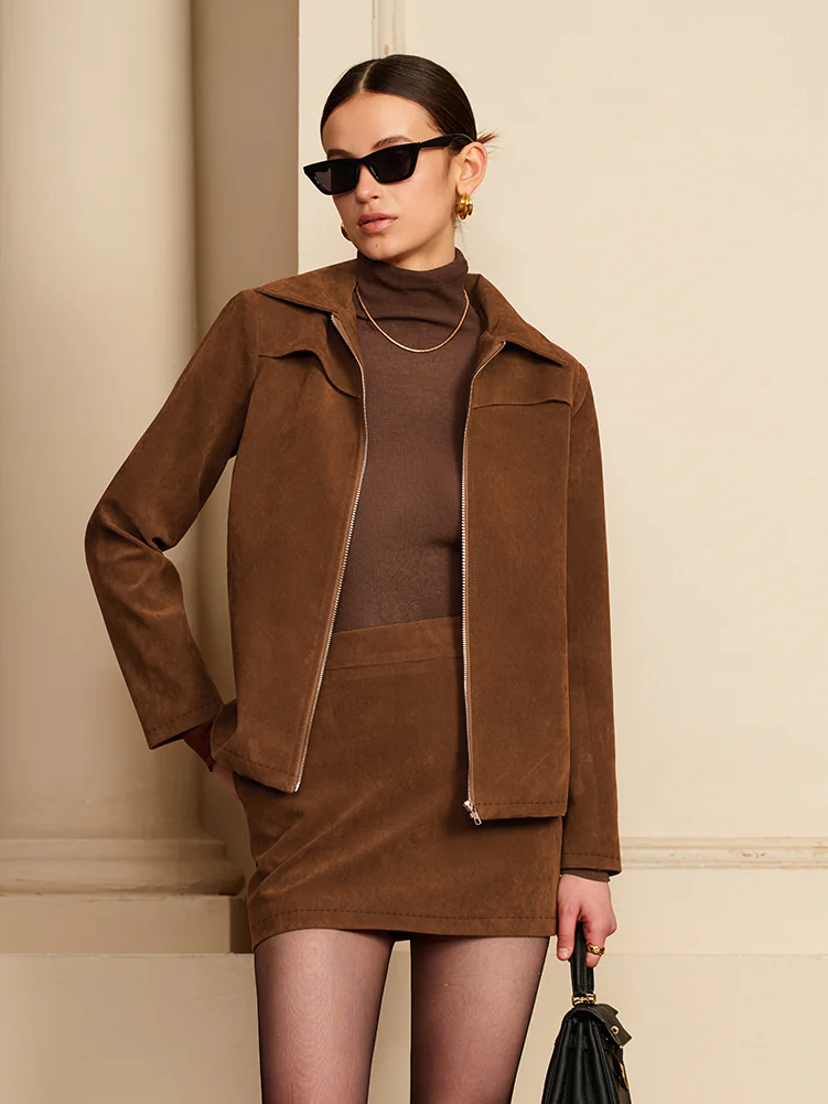 Luvik | Vetoketjuhuppari olkatoppauksilla