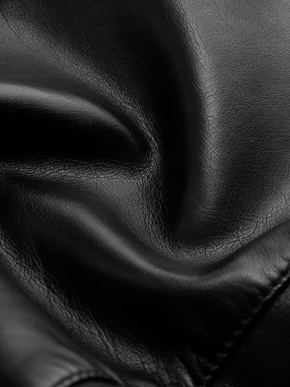 Luvik | Niittipainike PU Nahkatakki