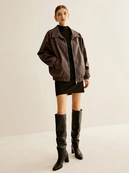 Luvik | Shift PU-Nahkatakki