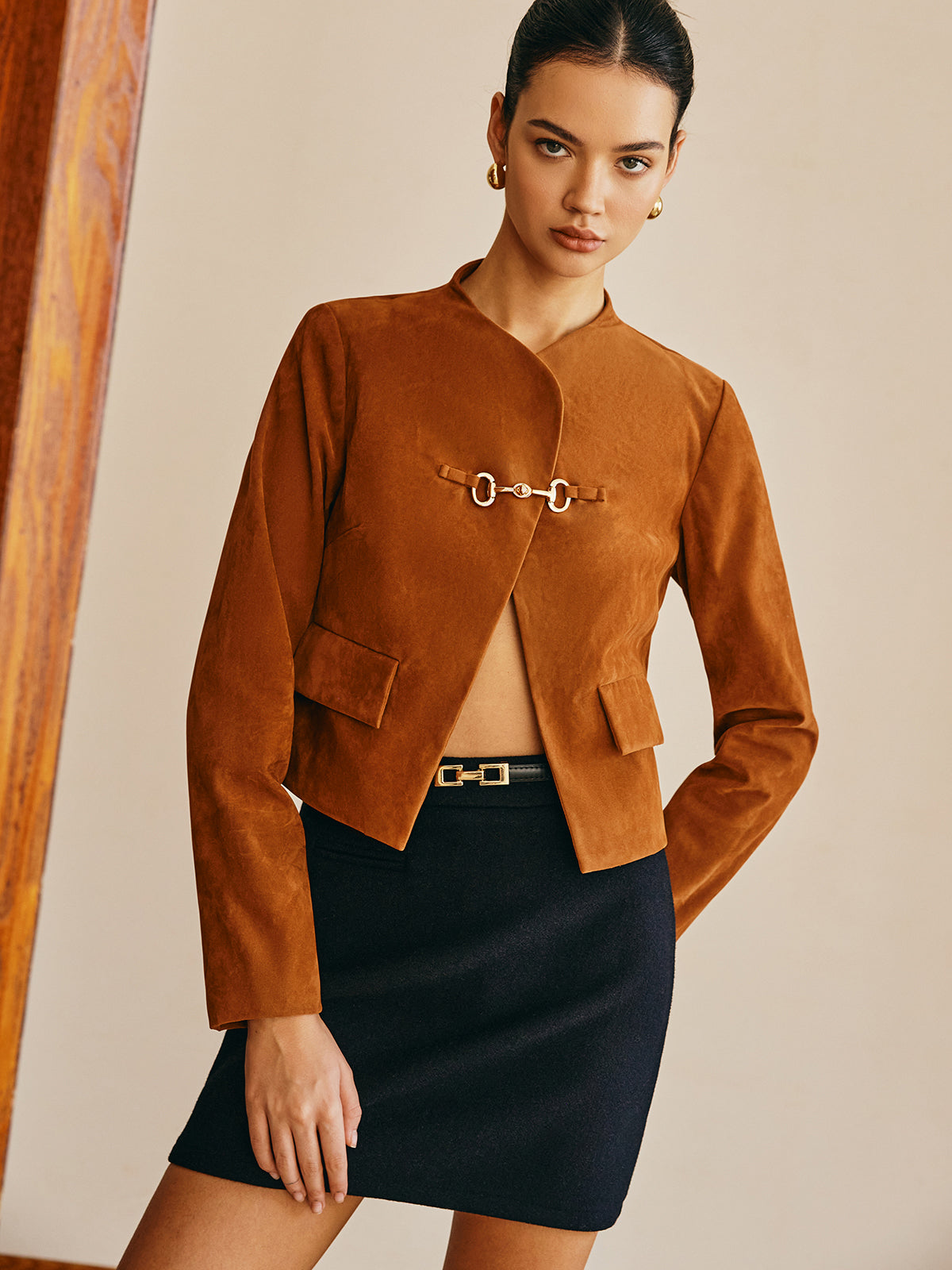 Luvik | Yksityiskohta Nappa Takki