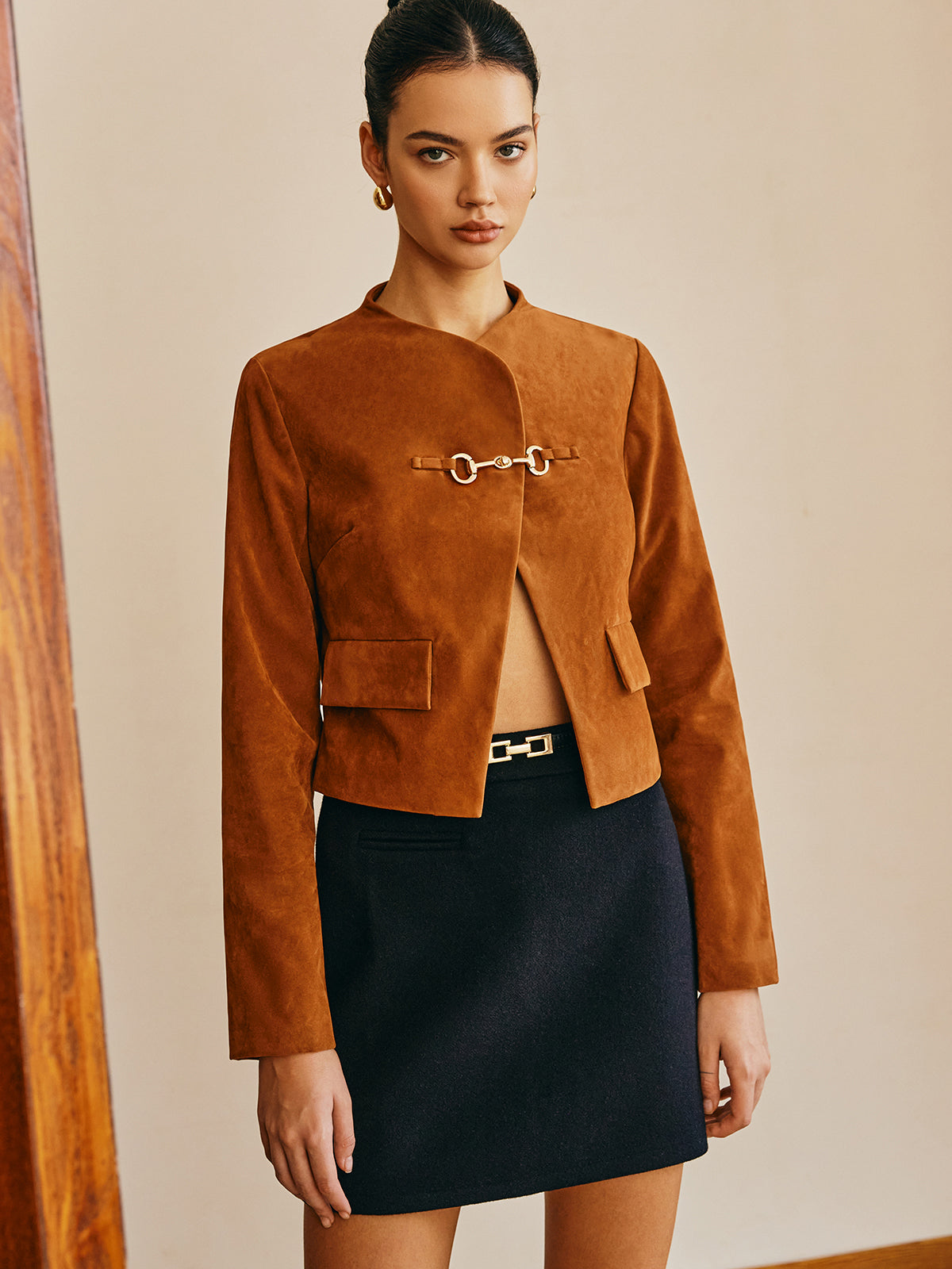 Luvik | Yksityiskohta Nappa Takki