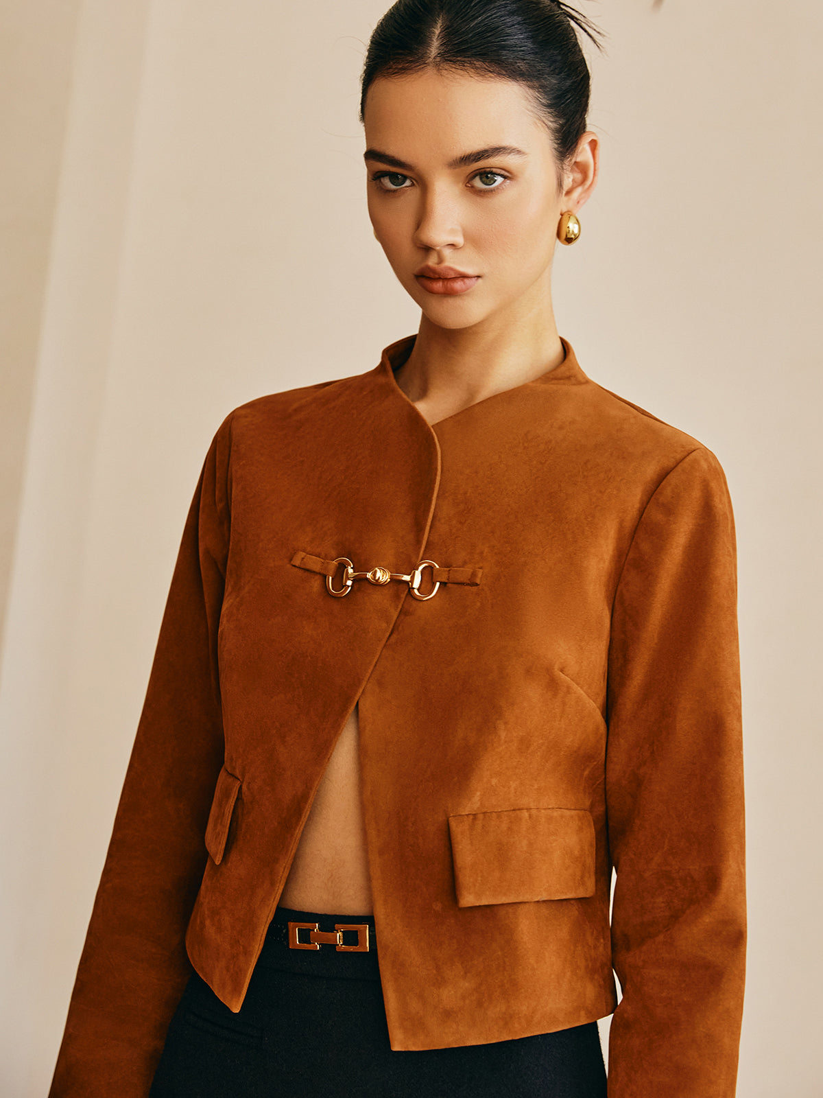 Luvik | Yksityiskohta Nappa Takki