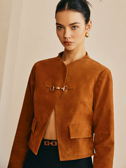 Luvik | Yksityiskohta Nappa Takki