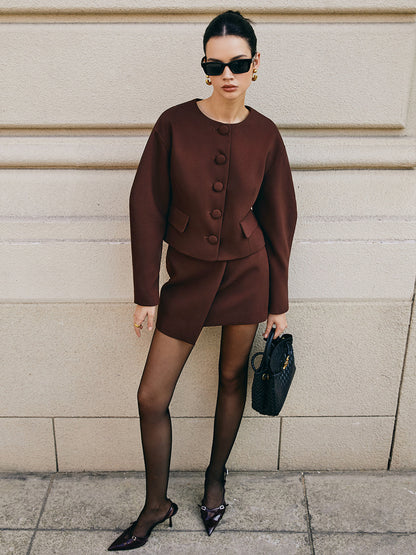 Luvik | Puffihihainen lyhyt takki