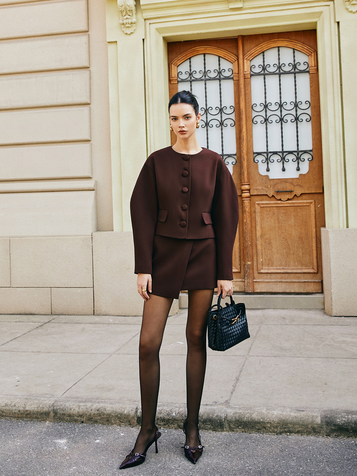 Luvik | Puffihihainen lyhyt takki