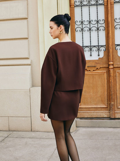 Luvik | Puffihihainen lyhyt takki