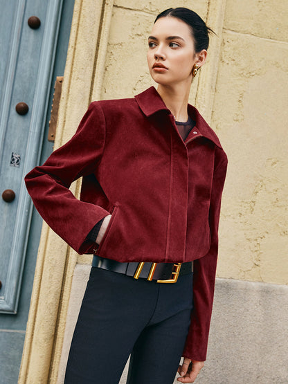 Luvik | Laukku Käänteinen Nappa Takki