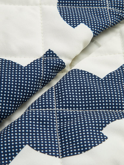 Luvik | Blokkipainatettu Lämmin Takki