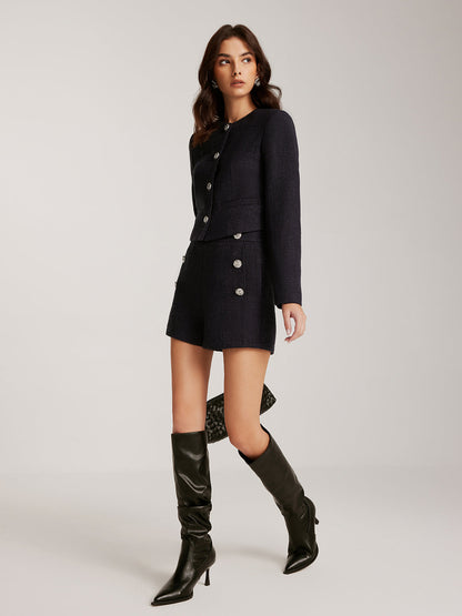 Luvik | Untuvatweed Lyhyt Takki