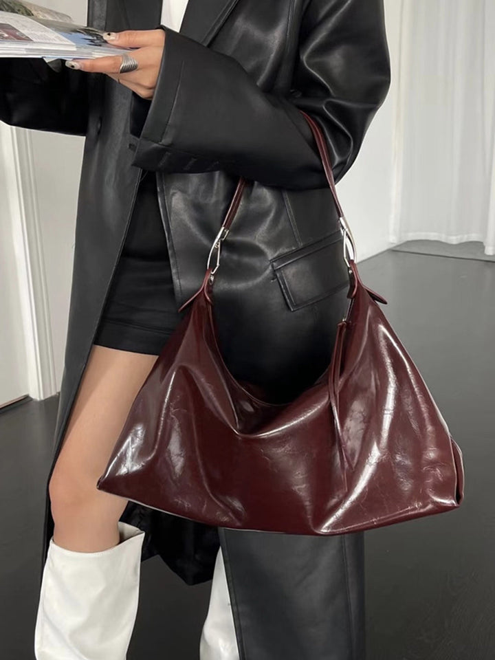 Luvikno | Dame Hobo Bag Svart One Size Polyuretan