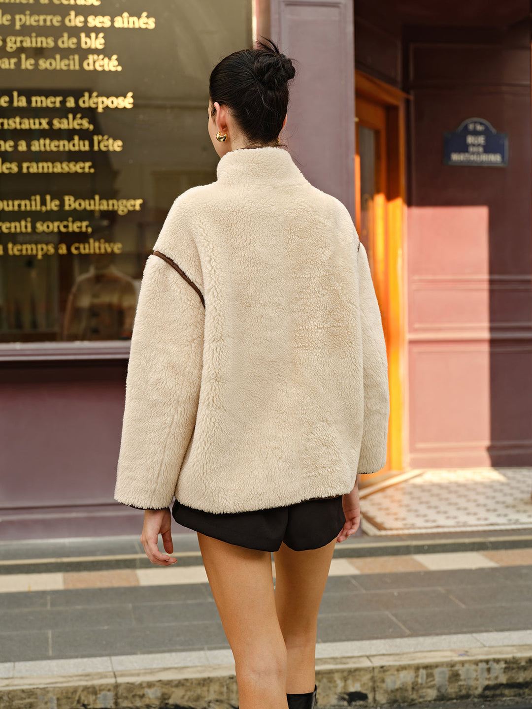 Luvik | Kontrastspets Fleece-jakke