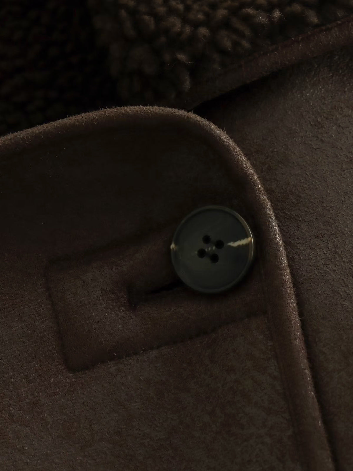 Luvik | Väärennetty Nahka Lämmin Takki