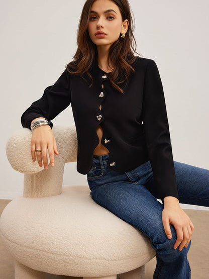 Luvik | Napin Säännöllinen Istuvuus Takki