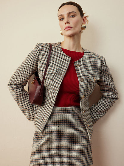 Luvik | Napillinen Lyhyt Takki