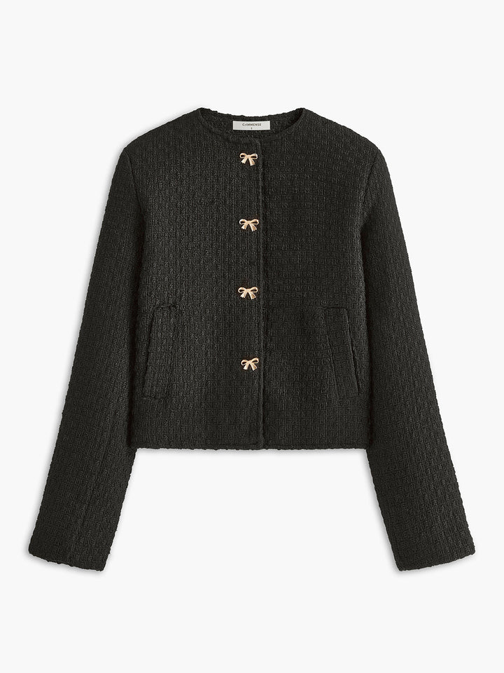Luvik | Sløyfebånd Tweed-jakke