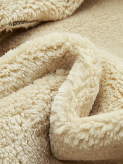 Luvik | Blessed Sherpa vuorattu lammasnahka lentotakki