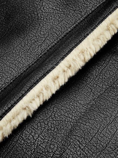 Luvik | Blessed Sherpa vuorattu lammasnahka lentotakki