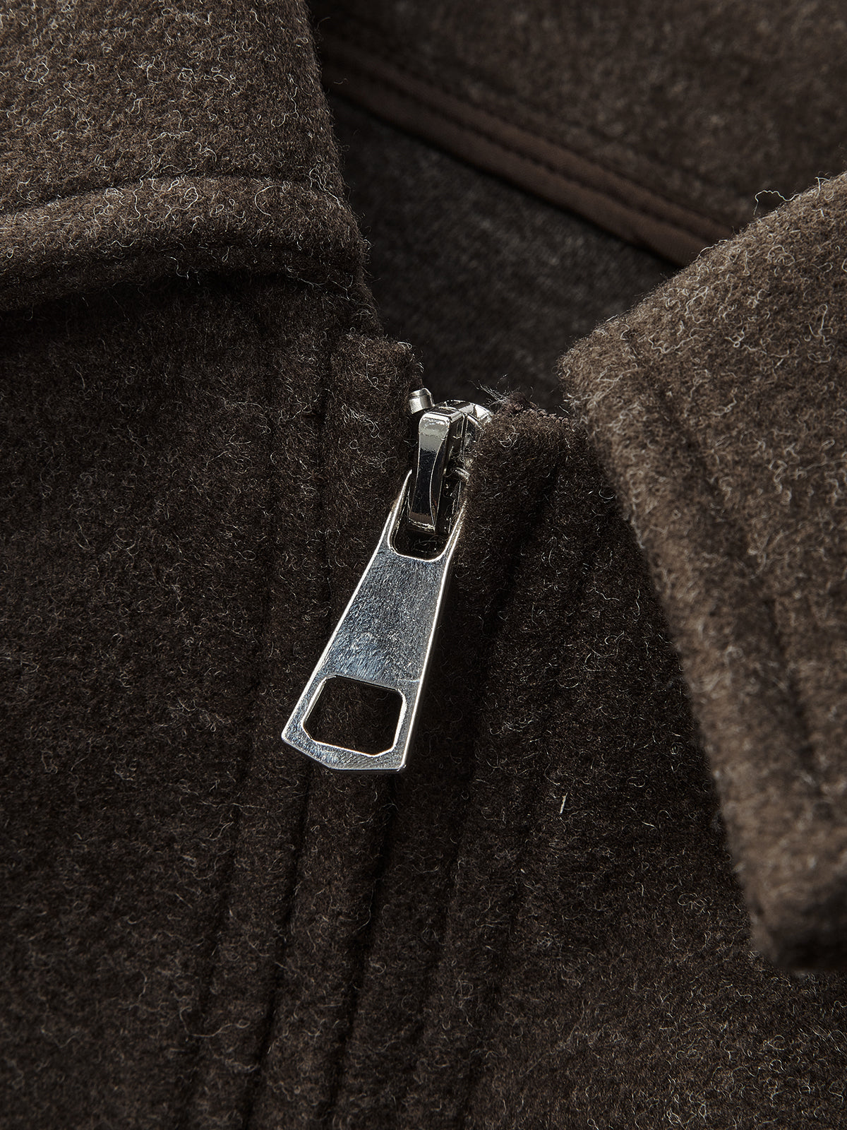 Luvik | Vetoketjullinen tweed-takki