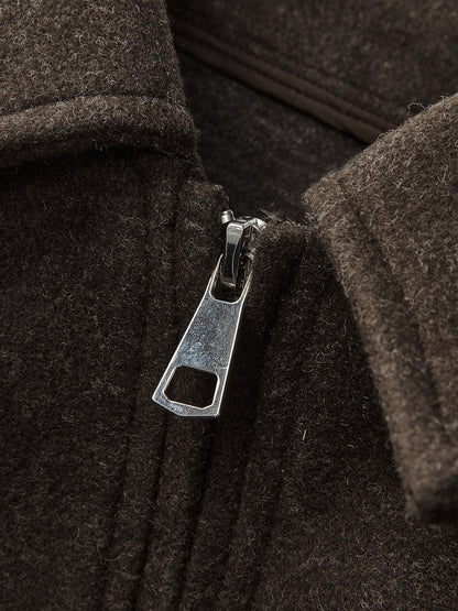 Luvik | Vetoketjullinen tweed-takki