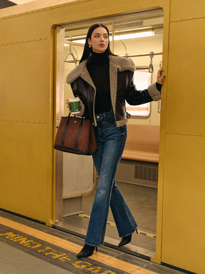 Luvik | Keinonahka Vetoketjupuku