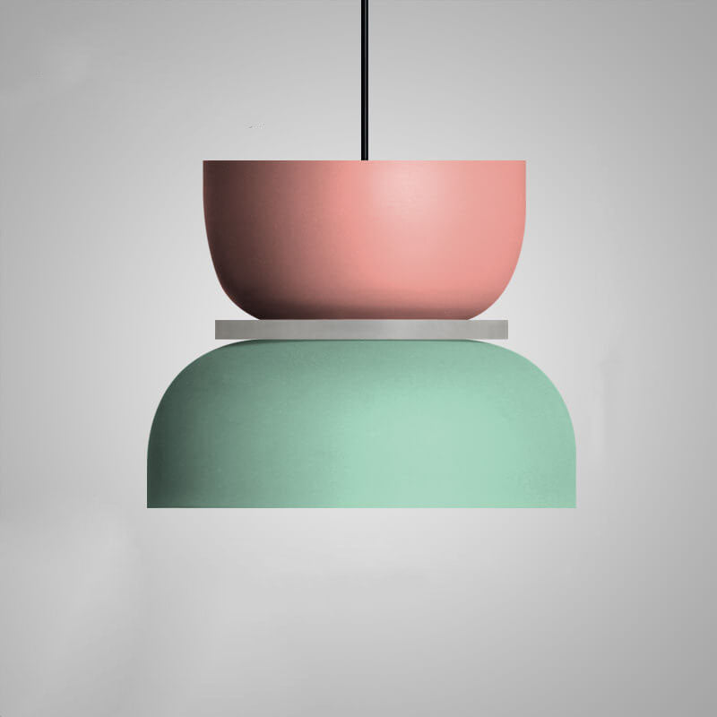 Luvikno | Nordisk Fargerik Makron 1 Lyskilde LED Pendellampe