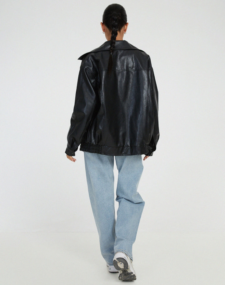 Luvik | Rento Nahkatakki