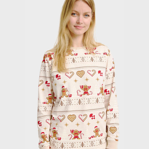 Luvik | Julekjeks julesett beige - Damer