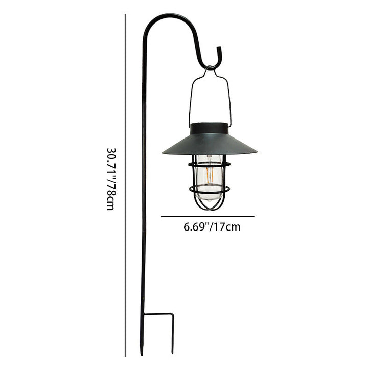 Moderne Minimalistiske Sol Sylinder Hullet Ut Jern Plast LED Utendørs Lys For Hage | Luvikno