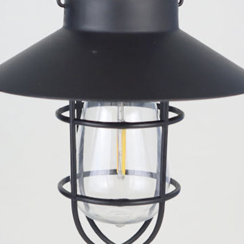 Moderne Minimalistiske Sol Sylinder Hullet Ut Jern Plast LED Utendørs Lys For Hage | Luvikno