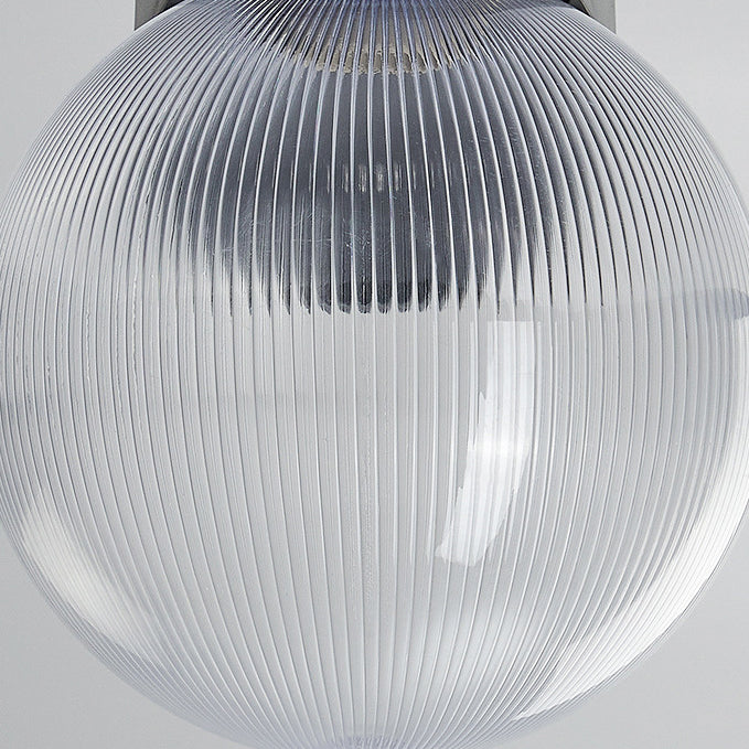 Moderne Enkelhet Vanntett Orb Polykarbonat Akryl 1-Lys Vegglampe For Utendørs Patio | Luvikno
