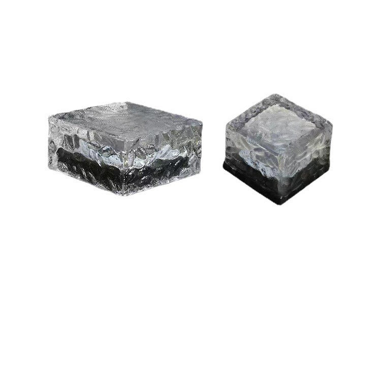 Moderne Minimalistisk Solvannbestandig ABS Klart Glass Isbit Steinhengende Lys For Hage | Luvikno