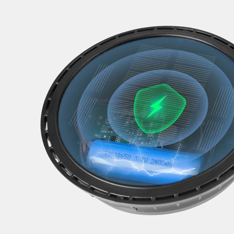 Moderne Minimalistiske Solvannavvisende Kjegle Filigran PC ABS LED Pendellampe For Hage | Luvikno