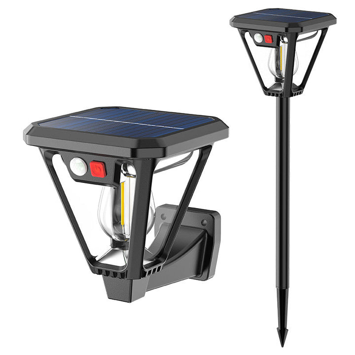 Samtidig industriell menneskekroppssensor LED solcelle vanntett pleninnsettingslys for utendørs patio | Luvikno