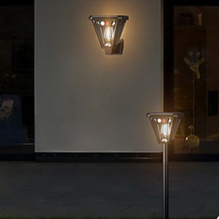 Samtidig industriell menneskekroppssensor LED solcelle vanntett pleninnsettingslys for utendørs patio | Luvikno