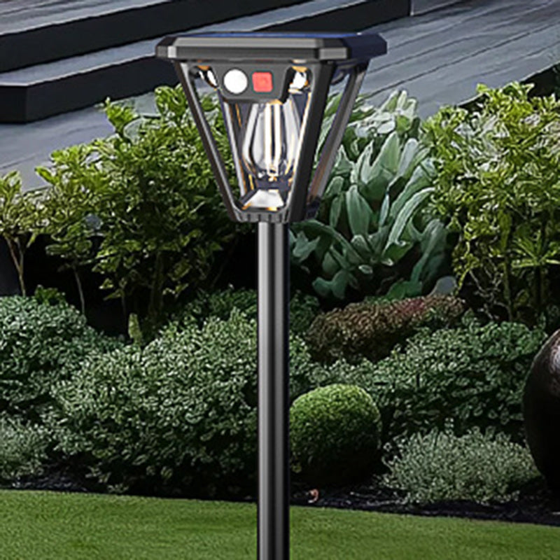 Samtidig industriell menneskekroppssensor LED solcelle vanntett pleninnsettingslys for utendørs patio | Luvikno